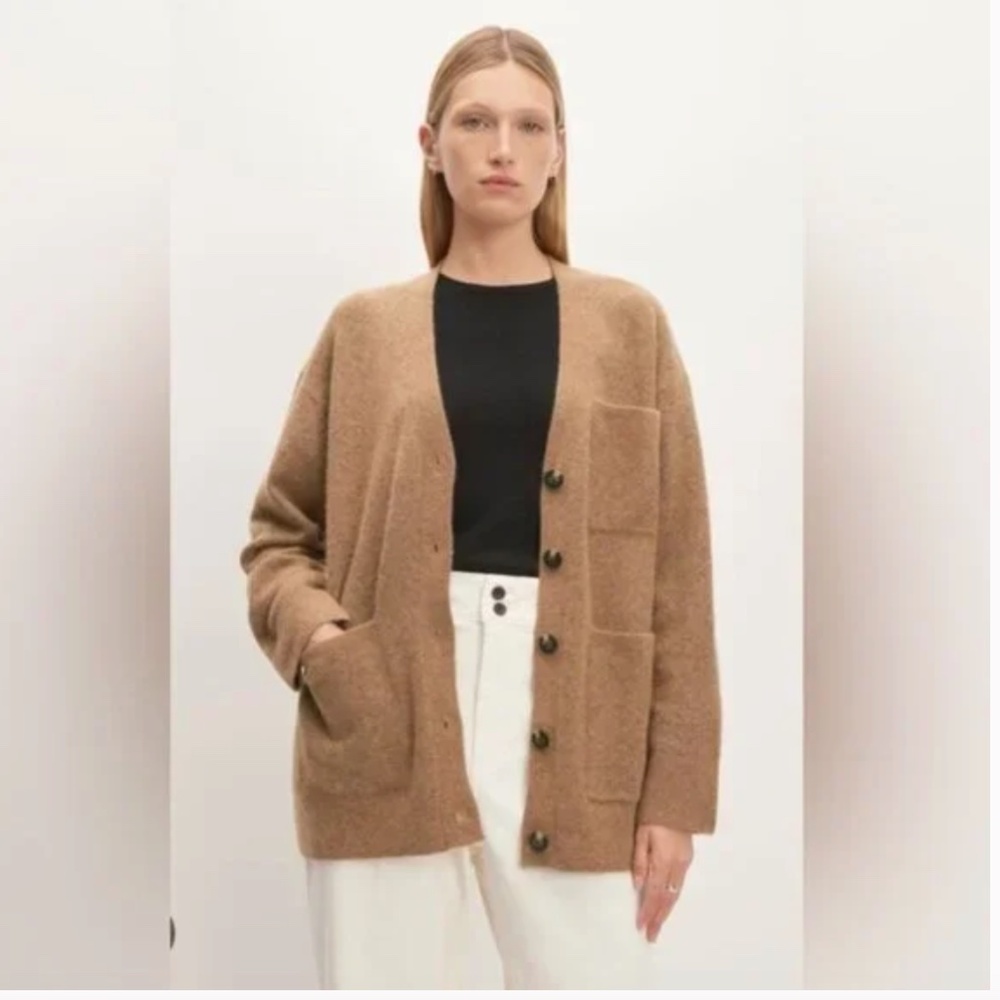 NWT Everlane Cozy-Stretch Relaxed Cardigan Size Small